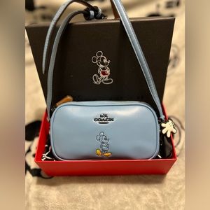 NWOT Disney x Coach Mickey Crossbody Purse